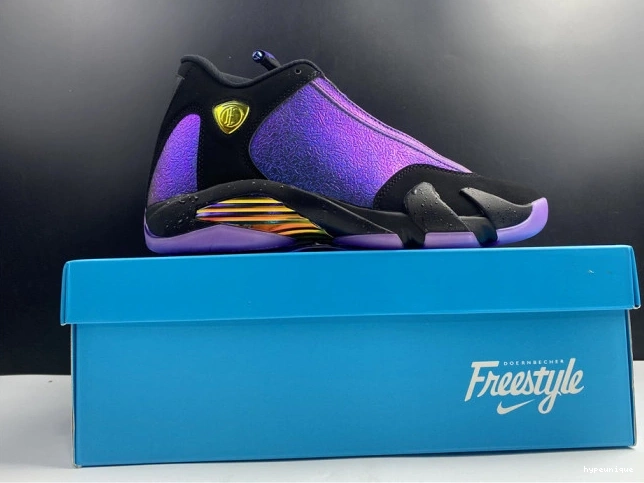 HYPE AIR JORDAN CV2469-001 RETRO 14 '' DOERNBECHER 0824